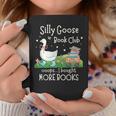 Silly Goose Book Club Graphic Print Coffee Mug Unique Gifts