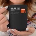 Six Seven Meme Reading Book Lover 6-7 67 Definition Graphic Print Coffee Mug Unique Gifts