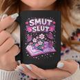 Smut Slut Book Clubs Provocative Literature Reader Graphic Print Coffee Mug Unique Gifts