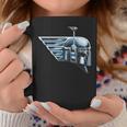 Star Wars The Book Of Boba Fett Chrome Helmet Logo Graphic Print Coffee Mug Unique Gifts