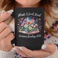 Summer Reading Program 2026 Plant A Seed Read Book Librarian Graphic Print Coffee Mug Unique Gifts