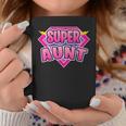 Super Aunt Superhero Grandmother Comic Book Matching Graphic Print Coffee Mug Unique Gifts