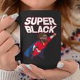 Superhero Pride Comic Book Lover African American Dad Graphic Print Coffee Mug Unique Gifts