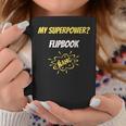 My Superpower Flipbook Comic Style Superpower Graphic Print Coffee Mug Unique Gifts