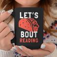 Lets Taco Bout Reading For Book Lover Reading Teacher For Men Women Kids Graphic Print Coffee Mug Unique Gifts