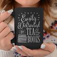 Tea Drinker Easily Distracted By Tea And Books Graphic Print Coffee Mug Unique Gifts