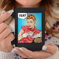 Tea Pop Art Comic Book Cartoon Tea Party Tea Lover Drinking Graphic Print Coffee Mug Unique Gifts