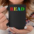 Teacher Reading Read In Color Book Graphic Print Coffee Mug Unique Gifts Teacher Reading Read In Color Book Graphic Print Coffee Mug Unique Gifts