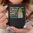 That's What I Do Reading Cat Book & Cat Lover Graphic Print Coffee Mug Unique Gifts