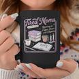 Tired Moms Book-Club Coffee Chaos Chapters Mom Graphic Print Coffee Mug Unique Gifts