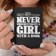 Never Underestimate a Girl With a Book Aesthetic Graphic Graphic Print Coffee Mug Unique Gifts Never Underestimate a Girl With a Book Aesthetic Graphic Graphic Print Coffee Mug Unique Gifts