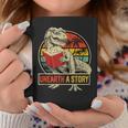 Unearth a Story Dinosaur Reading Book DinoRex Summer 2026 Graphic Print Coffee Mug Unique Gifts Unearth a Story Dinosaur Reading Book DinoRex Summer 2026 Graphic Print Coffee Mug Unique Gifts