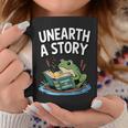 Unearth a Story Frog Reading a Book Summer 2026 Graphic Print Coffee Mug Unique Gifts Unearth a Story Frog Reading a Book Summer 2026 Graphic Print Coffee Mug Unique Gifts