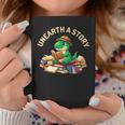 Unearth A Story Summer Reading 2026 Dinosaur Book Floral Graphic Print Coffee Mug Unique Gifts Unearth A Story Summer Reading 2026 Dinosaur Book Floral Graphic Print Coffee Mug Unique Gifts