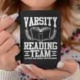 Varsity Reading Team Bookworm Book Lover Reader Graphic Print Coffee Mug Unique Gifts Varsity Reading Team Bookworm Book Lover Reader Graphic Print Coffee Mug Unique Gifts