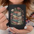 Vintage Books And Flowers Botanical Reading Illustration Graphic Print Coffee Mug Unique Gifts Vintage Books And Flowers Botanical Reading Illustration Graphic Print Coffee Mug Unique Gifts