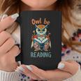 Vintage Owl Be Reading Funny Owl Read Books Tee Book Lover Graphic Print Coffee Mug Unique Gifts