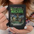 Vintage Retro Horror Comic Book Cover Skeleton Macabre Graphic Print Coffee Mug Unique Gifts
