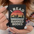 Vintage Retro I Read Banned Books Graphic Print Coffee Mug Unique Gifts Vintage Retro I Read Banned Books Graphic Print Coffee Mug Unique Gifts