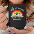 Wake Up Smarter Sleep With A Librarian Book Lover Bookworm Graphic Print Coffee Mug Unique Gifts Wake Up Smarter Sleep With A Librarian Book Lover Bookworm Graphic Print Coffee Mug Unique Gifts