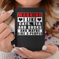 Warning I Like Cats Tea And Books And Maybe Like 3 People Graphic Print Coffee Mug Unique Gifts Warning I Like Cats Tea And Books And Maybe Like 3 People Graphic Print Coffee Mug Unique Gifts