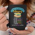 When You Enter This Library Book Reading Lover Reader Graphic Print Coffee Mug Unique Gifts