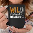 Wild About Reading Books Reader Lover Animals Leopard Zebra Graphic Print Coffee Mug Unique Gifts Wild About Reading Books Reader Lover Animals Leopard Zebra Graphic Print Coffee Mug Unique Gifts
