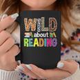 Wild About Reading Library Day Reading Books & Bookworm Graphic Print Coffee Mug Unique Gifts Wild About Reading Library Day Reading Books & Bookworm Graphic Print Coffee Mug Unique Gifts