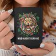 Wild About Reading Lion Head Books Lover Teacher Librarian Graphic Print Coffee Mug Unique Gifts Wild About Reading Lion Head Books Lover Teacher Librarian Graphic Print Coffee Mug Unique Gifts