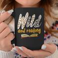 WILD ABOUT READING I Love Books Bookworm Library Day Graphic Print Coffee Mug Unique Gifts