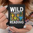 Wild About Reading Safari Animals Books Teacher Student Graphic Print Coffee Mug Unique Gifts Wild About Reading Safari Animals Books Teacher Student Graphic Print Coffee Mug Unique Gifts
