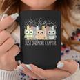 Wildflower Just One More Chapter Owl Book Lover Reader Graphic Print Coffee Mug Unique Gifts