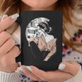 Woman Bookworm Reading Books Library Literature Read Book Graphic Print Coffee Mug Unique Gifts