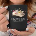 Women A New Chapter Begins Floral Book Retirement Teacher Graphic Print Coffee Mug Unique Gifts Women A New Chapter Begins Floral Book Retirement Teacher Graphic Print Coffee Mug Unique Gifts