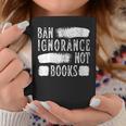 Women's Ban Ignorance Not Books Banned Book Lover Reading Enthusiast Graphic Print Coffee Mug Unique Gifts Women's Ban Ignorance Not Books Banned Book Lover Reading Enthusiast Graphic Print Coffee Mug Unique Gifts