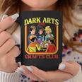 Women's Dark Arts And Crafts Club Retro Witchy Book Cover Graphic Print Coffee Mug Unique Gifts