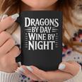 Women's Fantasy Books Reading Time Dragons By Day Wine By Night Graphic Print Coffee Mug Unique Gifts Women's Fantasy Books Reading Time Dragons By Day Wine By Night Graphic Print Coffee Mug Unique Gifts