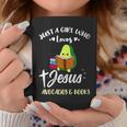 Women's Just A Girl Who Loves Jesus And Avocados And Books Graphic Print Coffee Mug Unique Gifts Women's Just A Girl Who Loves Jesus And Avocados And Books Graphic Print Coffee Mug Unique Gifts