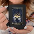 Women's Mystic Tarot Card The Reader Book Lover Graphic Print Coffee Mug Unique Gifts