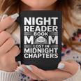 Women's Night Reader Book Mom Lost In Midnight Chapters Graphic Print Coffee Mug Unique Gifts