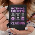 Women's Nothing Beats Reading Rock Paper Scissors Book Lover Graphic Print Coffee Mug Unique Gifts Women's Nothing Beats Reading Rock Paper Scissors Book Lover Graphic Print Coffee Mug Unique Gifts