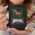 Women's Unearth A Story Summer Reading 2026 Dinosaur Book Floral Graphic Print Coffee Mug Unique Gifts Women's Unearth A Story Summer Reading 2026 Dinosaur Book Floral Graphic Print Coffee Mug Unique Gifts