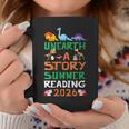 Women's Unearth A Story Summer Reading Program 2026 Dinosaur Book Graphic Print Coffee Mug Unique Gifts Women's Unearth A Story Summer Reading Program 2026 Dinosaur Book Graphic Print Coffee Mug Unique Gifts