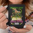 Women's Unearth A StoryRex Reading Book Floral Summer Reading Graphic Print Coffee Mug Unique Gifts Women's Unearth A StoryRex Reading Book Floral Summer Reading Graphic Print Coffee Mug Unique Gifts