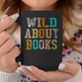 Women's Wild About Books Reading Animal Book Lover Teacher Graphic Print Coffee Mug Unique Gifts Women's Wild About Books Reading Animal Book Lover Teacher Graphic Print Coffee Mug Unique Gifts