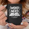 Word Nerd Reading Book Lover Bookworm Bookish Librarian Graphic Print Coffee Mug Unique Gifts