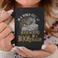 In A World Full Of Bookworms Be A Book Dragon Graphic Print Coffee Mug Unique Gifts