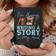 Writing Quill Book Novel Writer & Published Author I'M Graphic Print Coffee Mug Unique Gifts