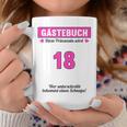 18th Birthday Guest Book Party 18 Years Graphic Print Coffee Mug Unique Gifts