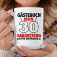 30th Birthday Party Guest List Guest Book 30th Birthday Graphic Print Coffee Mug Unique Gifts